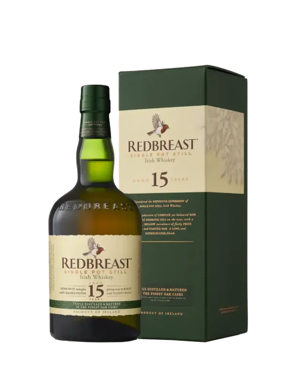 Redbreast 15 Year Old Irish Whiskey