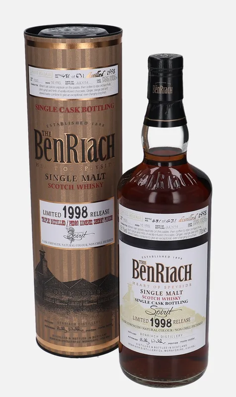 Benriach – 1998 16 Year Old (70cl, 56.1%)