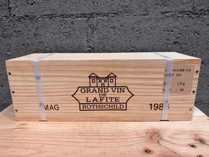 1988 Château Lafite Rothschild (Ex Chateau 2019) - Pauillac 1er Grand Cru Classé - 1 Magnum (1.5L)