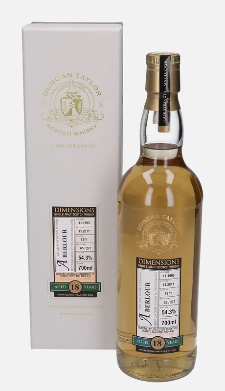 Aberlour – 1993 18 Year Old Duncan Taylor Dimensions