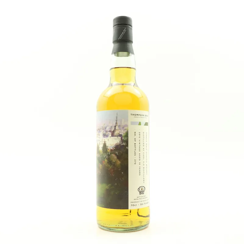 Caol Ila – 2012 10 Year Old Thompson Bros For Royal Mile Whiskies (70cl, 56.7%)