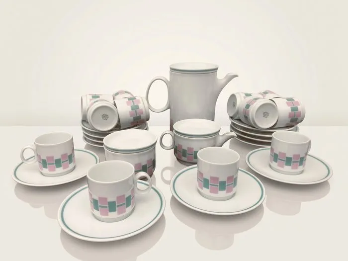 Richard Ginori - Coffee service (15) - Porcelain