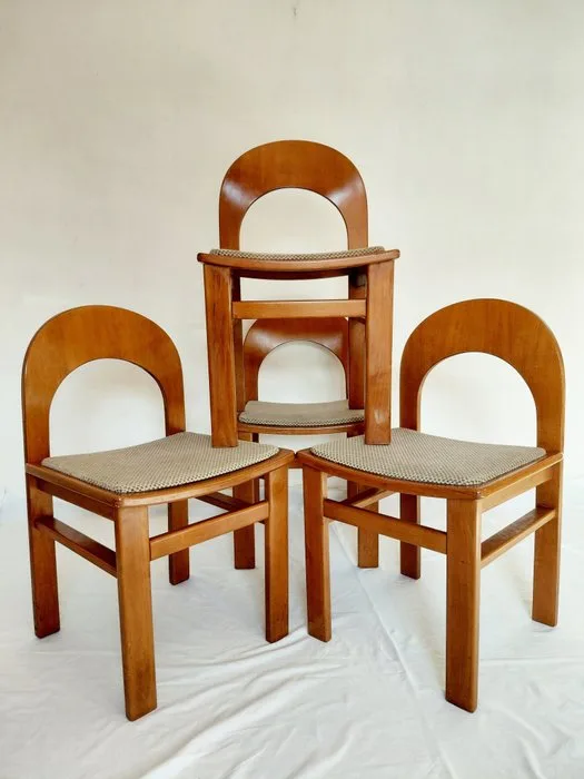 Fratelli Tagliabue - Adalberto Caraceni - Chair (4) - Arcadia - Wood