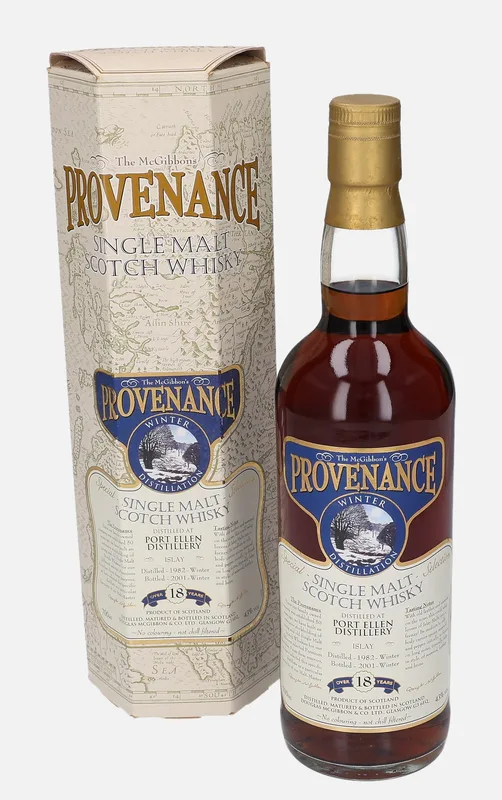Port Ellen – 1982 18 Year Old Douglas McGibbon The McGibbon’s Provenance