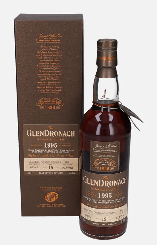 Glendronach – 1995 19 Year Old Single Cask