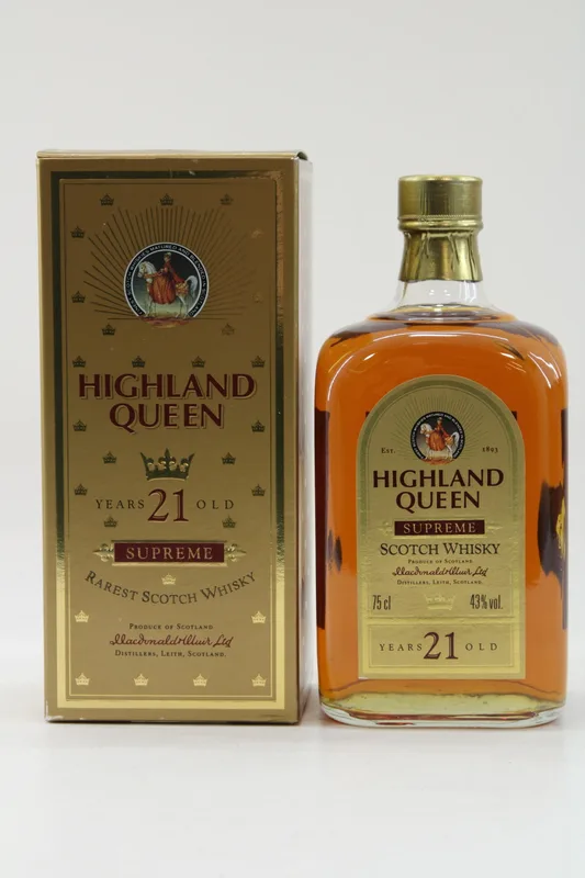 Highland Queen – 21 Years Old - Supreme 75cl