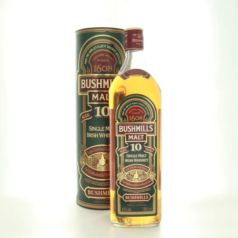 Bushmills 10 Year Old (Old 90s Edition) 1lt (100cl, 43%)