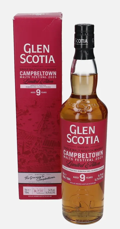 Glen Scotia – 9 Year Old (70cl, 54.3%)
