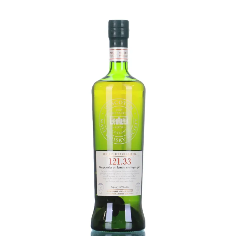 Arran – 9 Year Old 2000 SMWS Single Bourbon Hogshead 121.33 Gunpowder on Lemon Meringue Pie (70cl)