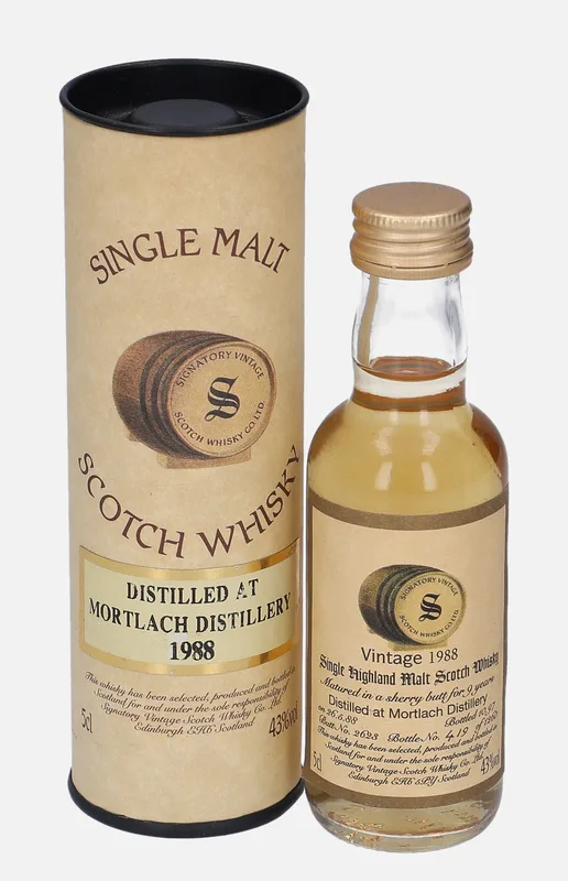 Mortlach – 1988 9 Year Old Signatory Vintage Scotch Whisky Co.