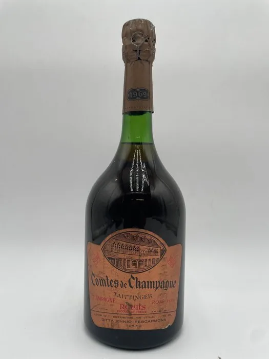 1969 Taittinger, Comtes de Champagne - Champagne Rosé - 1 Bottle (0.75L)