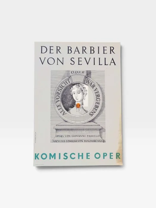 H.H. Müller - Der Barbier von Sevilla - Komische Oper - 1960s