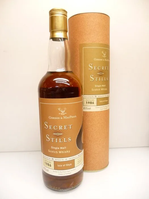 Talisker 1986 Secret Stills 01.02 - Gordon & MacPhail - b. 2007 - 70cl