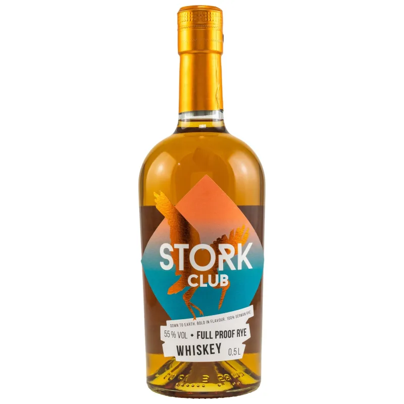 Stork Club Full Proof Rye German Single Malt Rye Whisky (2021)