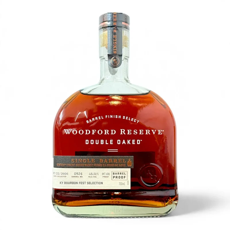 Woodford Reserve – Double Oaked Single Barrel #926 Kentucky Bourbon Festival 2026 Exclusive Limited Edition (2026)