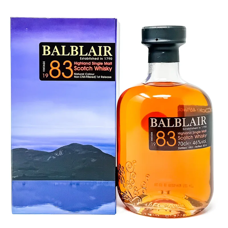 Balblair – 1983 1st Release Single Malt Scotch Whisky