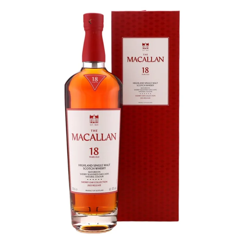 Macallan – 18 Year Old Sherry Oak Collection 2025 Release