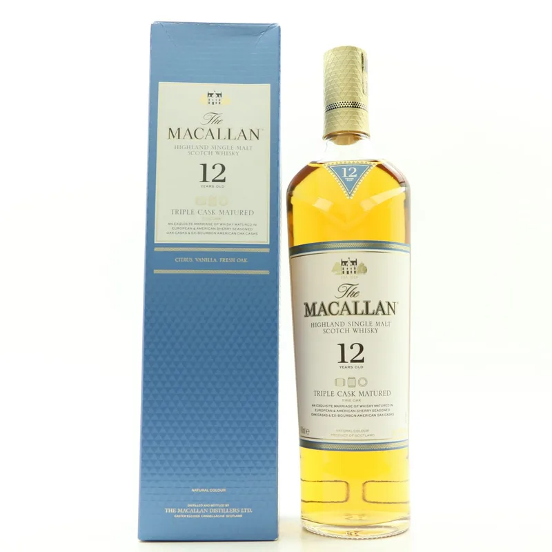 Macallan – 12 Year Old Fine Oak Triple Cask (70cl, 40%)