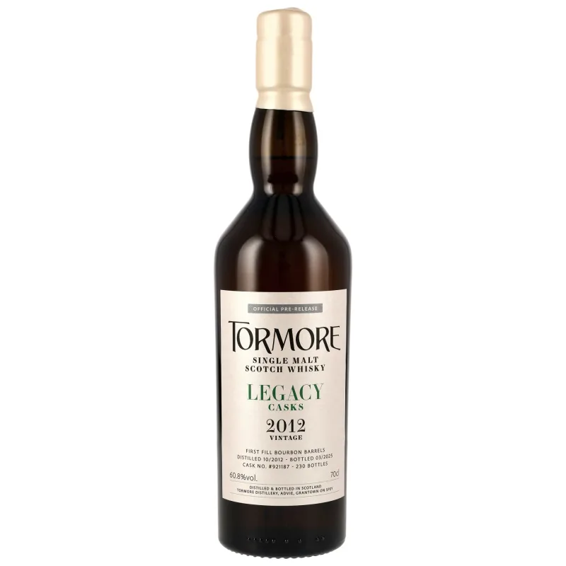 Tormore – 12 Year Old 2012/2025 Legacy Series Bourbon Single Cask #921187