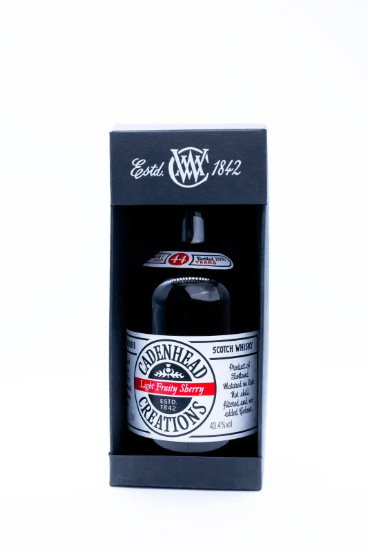 Cadenhead Creations Light Fruity Sherry 1973 44 Year Old Batch #1