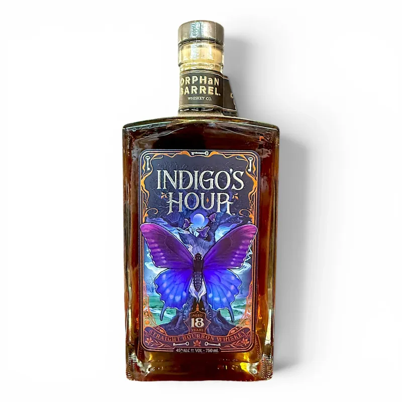 Indigo's Hour 18 Year Old Orphan Barrel Indiana Straight Bourbon Whiskey (2024) (75cl, 45%)