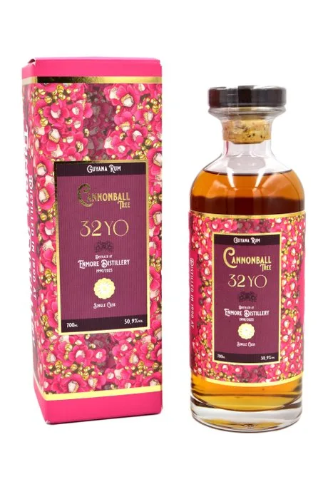 Enmore (Versailles Still) 1990 32 years old Distilia - Cannonball Tree - Floral Rum Series - b. 2023 - 700ml