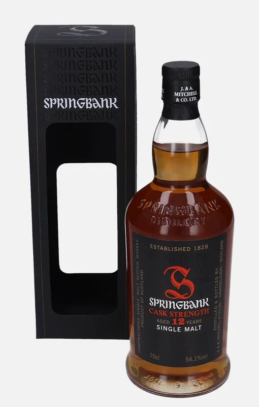 Springbank – Cask Strength 12 Year Old (70cl, 54.1%)