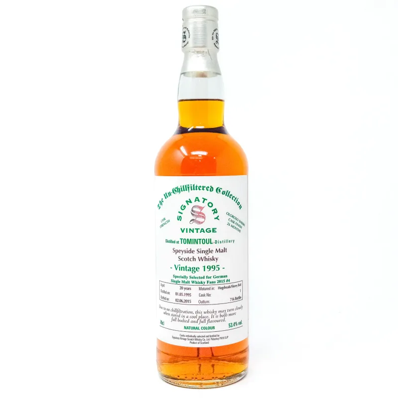 Tomintoul – 1995 Signatory Vintage