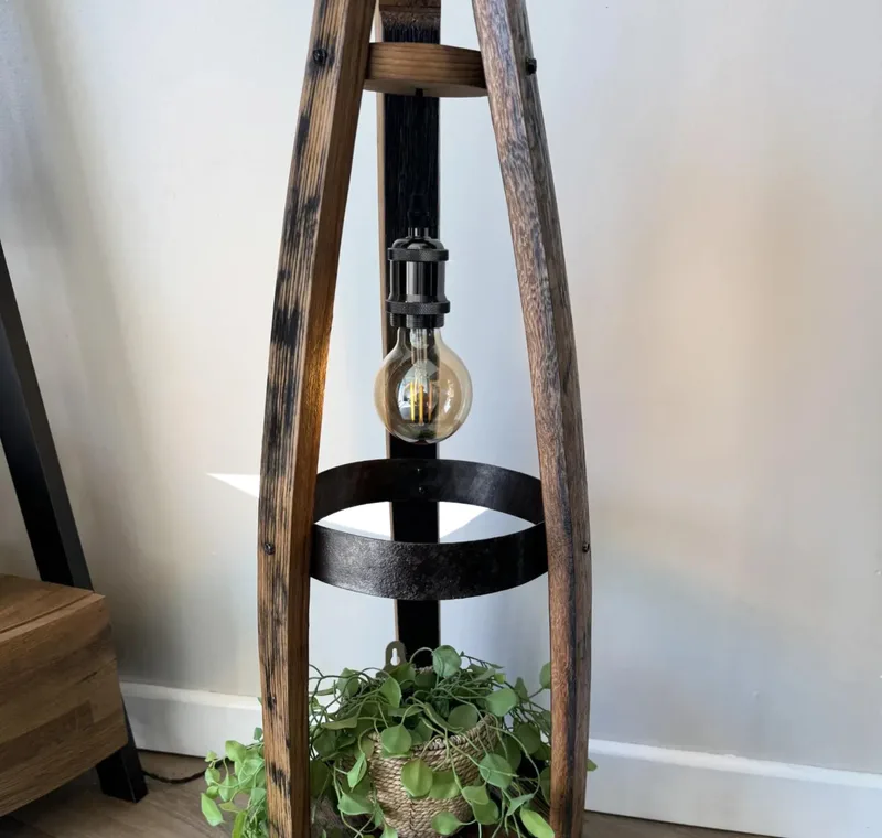 Oak Barrel Lamp (N/A%)