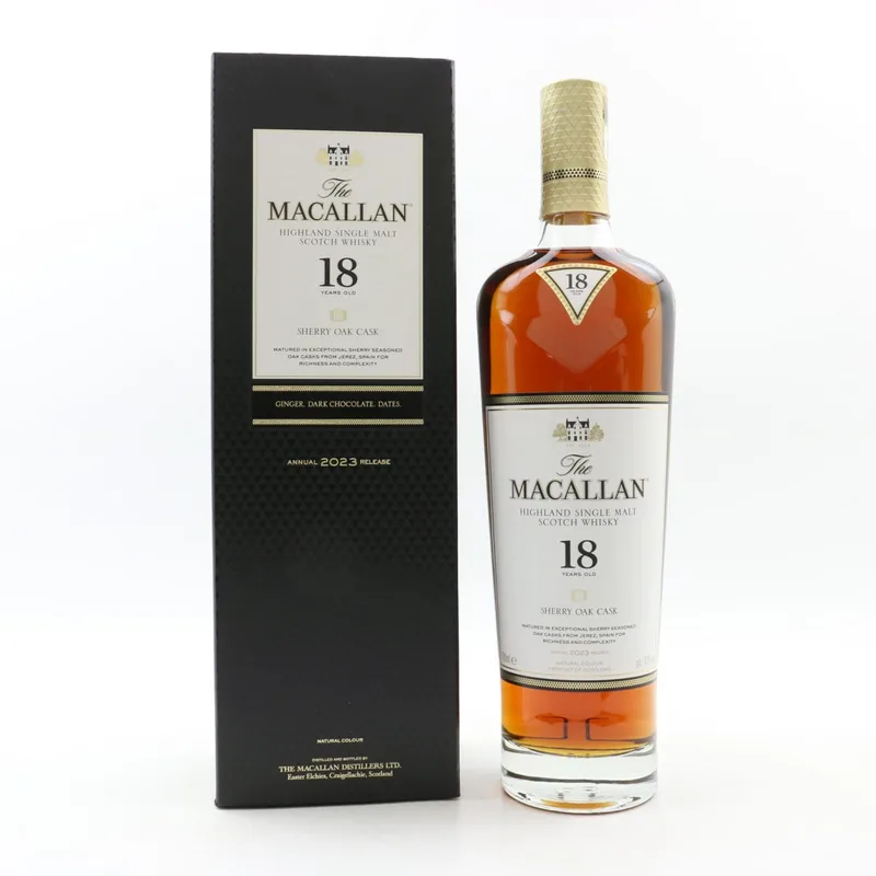 Macallan – 18 Year Old 2023 Release (70cl, 43%)