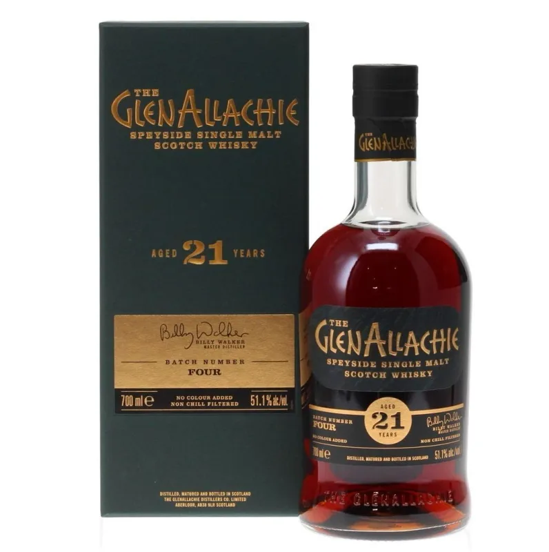 GlenAllachie – 21 Year Old Cask Strength Batch 4 (70cl, 51.5%)