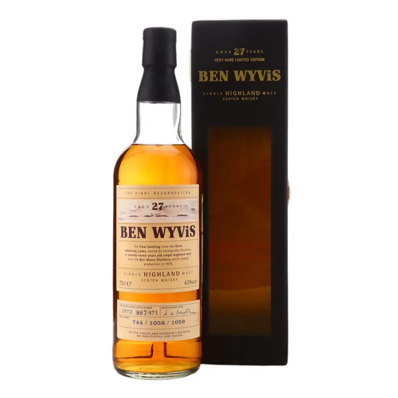 Ben Wyvis – 1972 The Final Resurrection 27 Year Old (70cl, 43.00%)