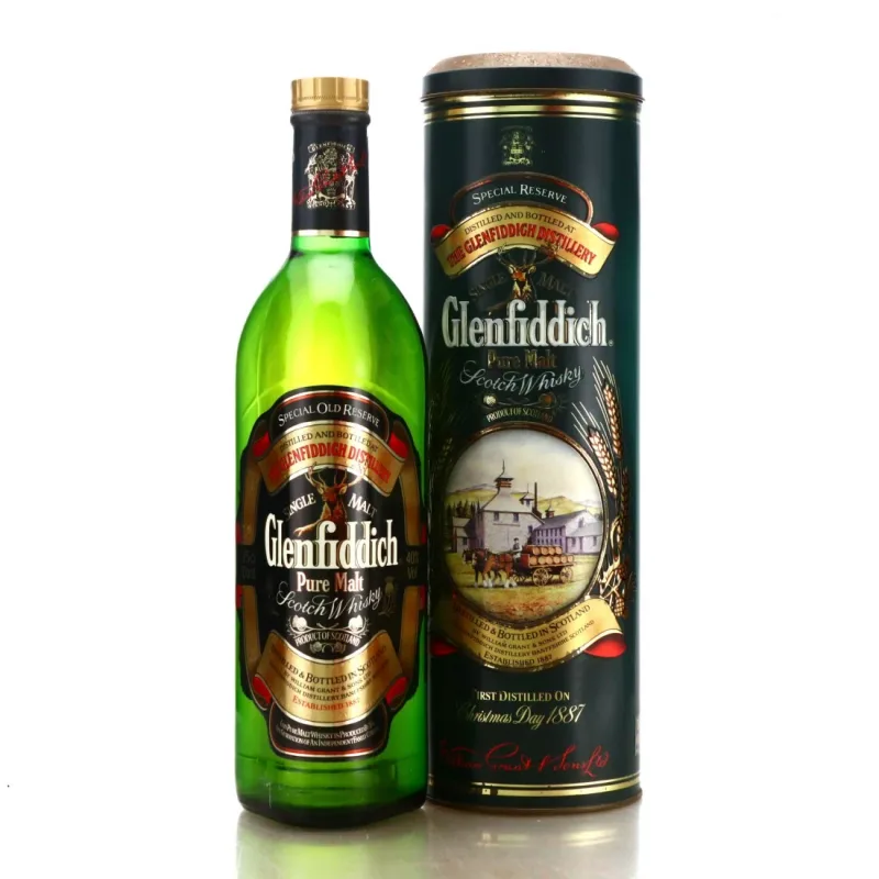 Glenfiddich – Special Old Reserve Pure Malt Scotch Whisky 1980s (75cl, 40%)