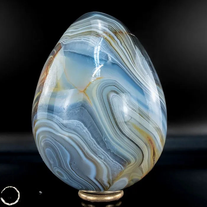 Natural banded orca agate – Fascinating elegance of nature- 1011.49 g
