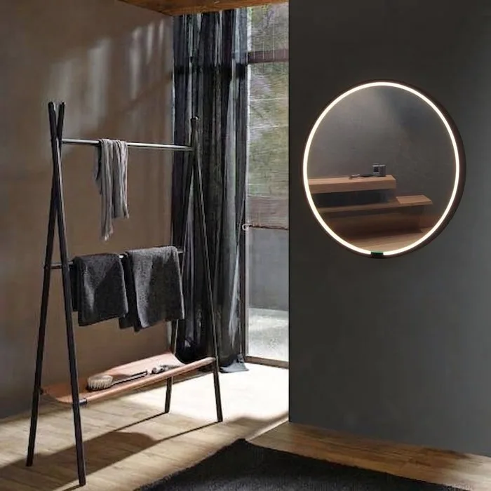 ACB - Wall lamp - Onix - Wood, Glass