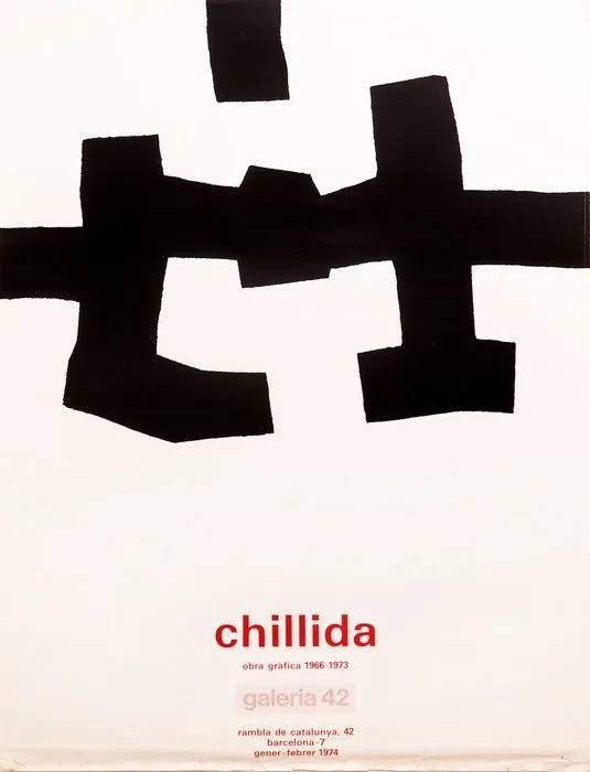 Eduardo Chillida - Chillida : obra gráfica 1966-1973 - 1970s