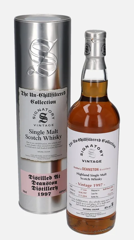 Deanston – 1997 17 Year Old Signatory Vintage Scotch Whisky Co. The Un-Chillfiltered Collection
