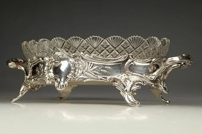 Bruckmann & Sohne - Jardinière -.800 silver