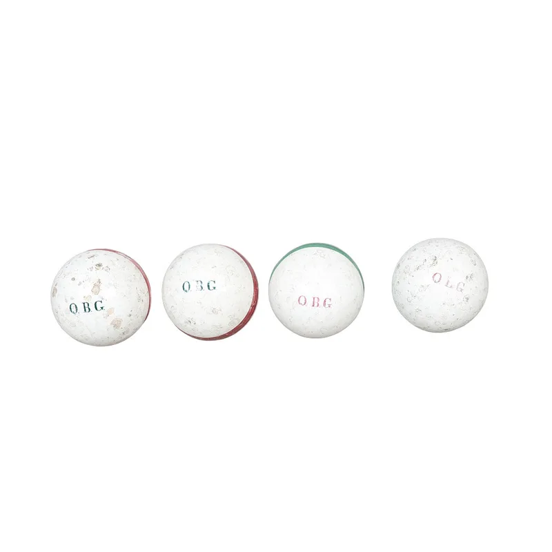 A Set of Four Queen's Bodyguard's Carpet Bowls (4)