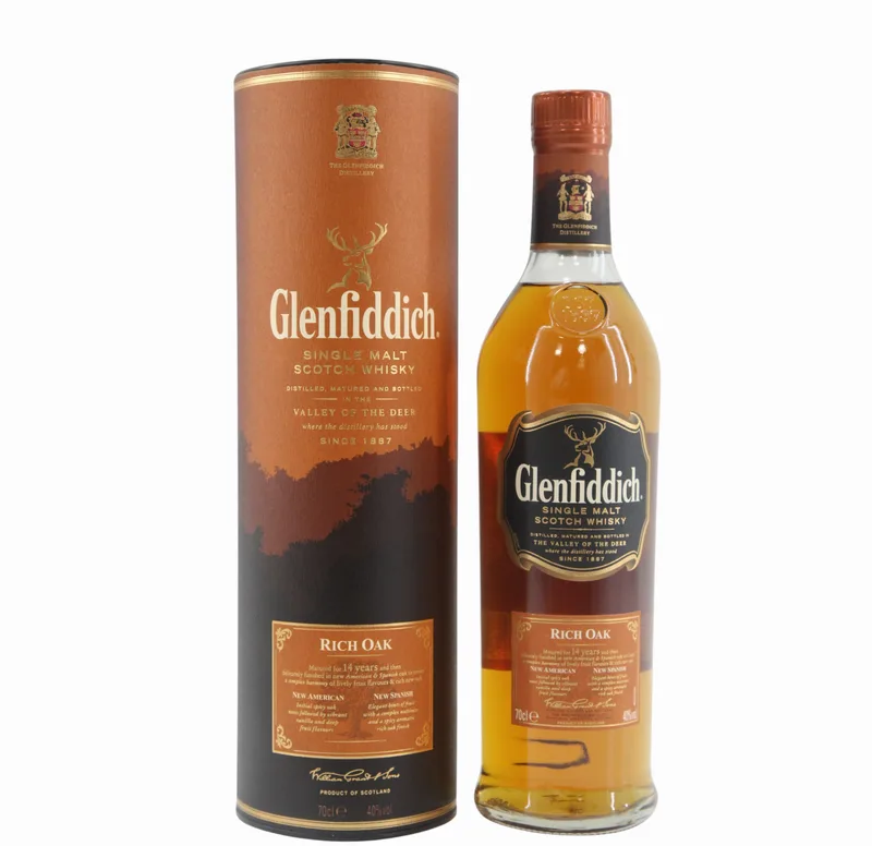Glenfiddich – 14 Years Old – Rich Oak (70cl, 40%)