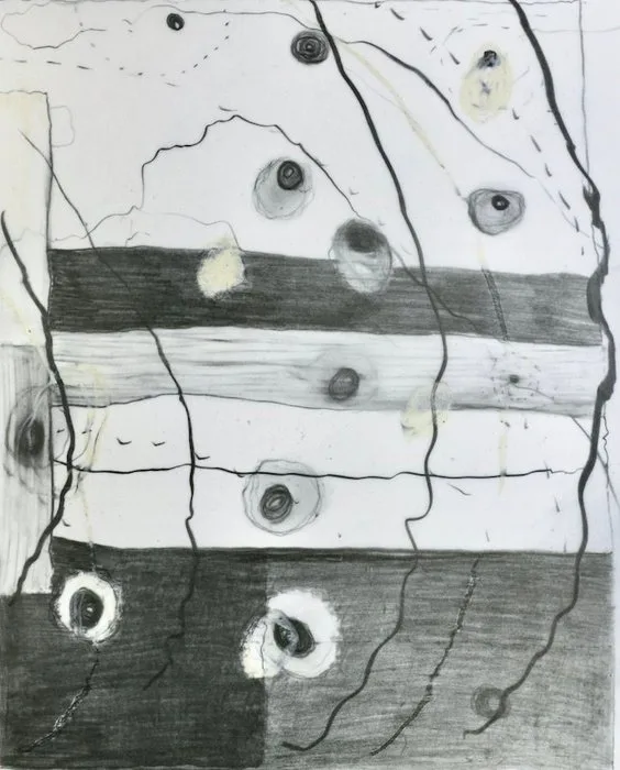 Catherine POZZI / Catherine BOLLE - Poèmes [6 dessins] - 2005