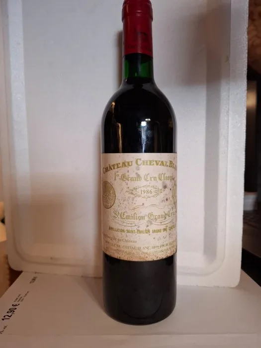 1986 Chateau Cheval Blanc - Saint-Émilion 1er Grand Cru Classé A - 1 Bottle (0.75L)