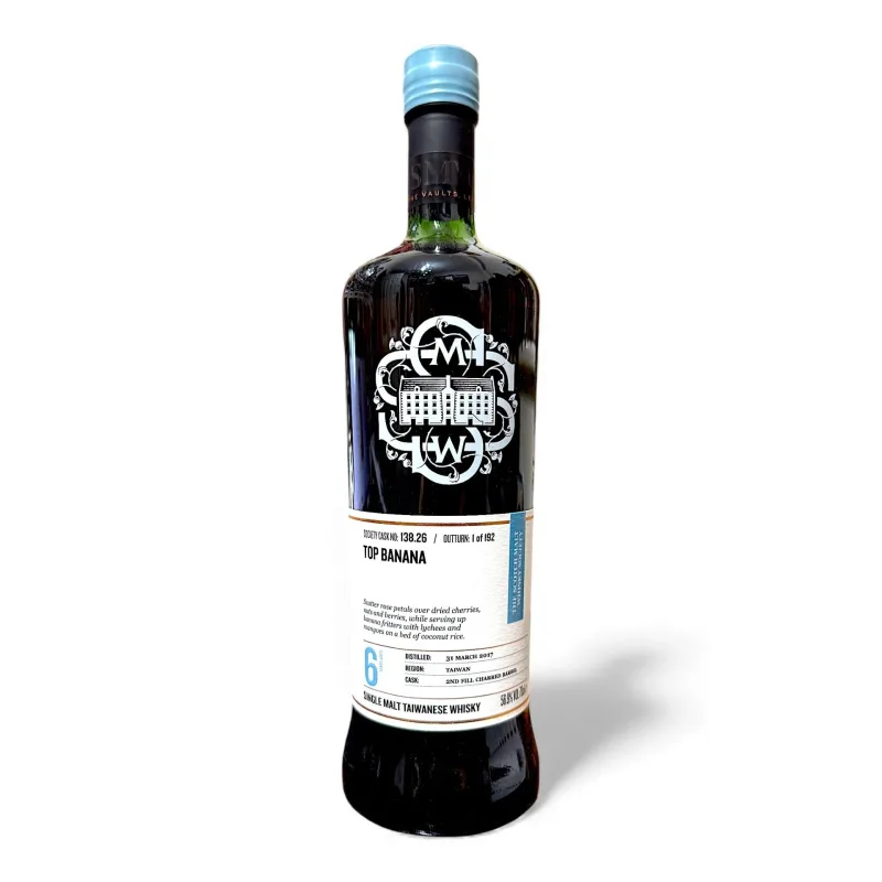 Nantou – 6 Year Old 2017 SMWS Single 2nd Fill Charred Barrel 138.26 Top Banana