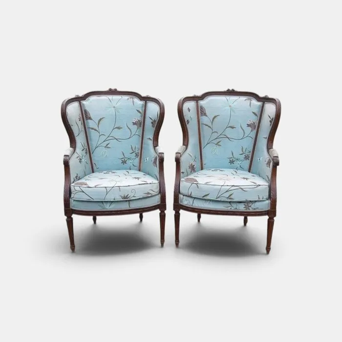 Fauteuil (2) - Wood - Cabriolet Armchairs