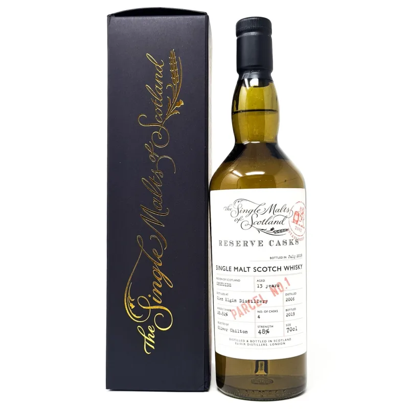 Glen Elgin – 2006 13 Year Old Single Malts of Scotland Reserve Casks