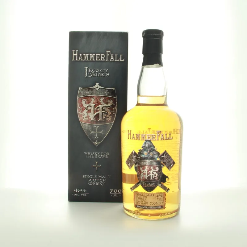 Hammerfall Whisky For The Brave (Legacy Of Kings) (70cl, 46%)