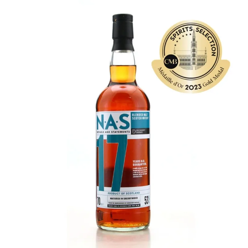 Decadent Drinks 17 Year Old Notable Age Statements 06 2001-2006 Blended Malt (2023) (70cl, 53%)