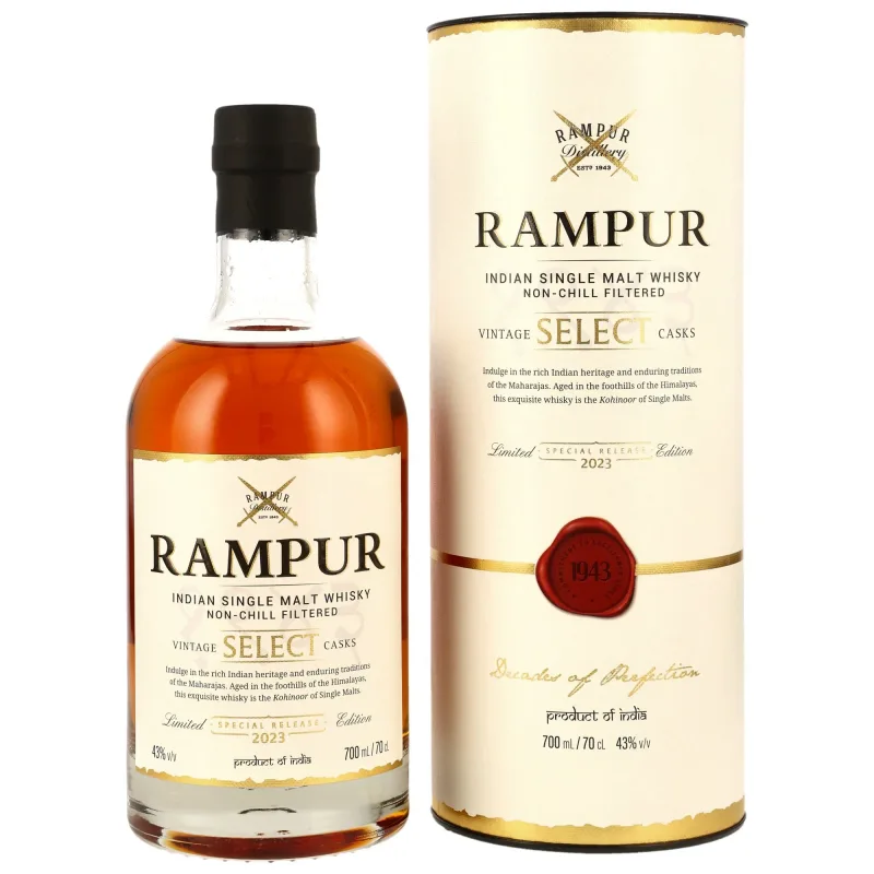 Rampur – Vintage Select Cask Special Release 2023