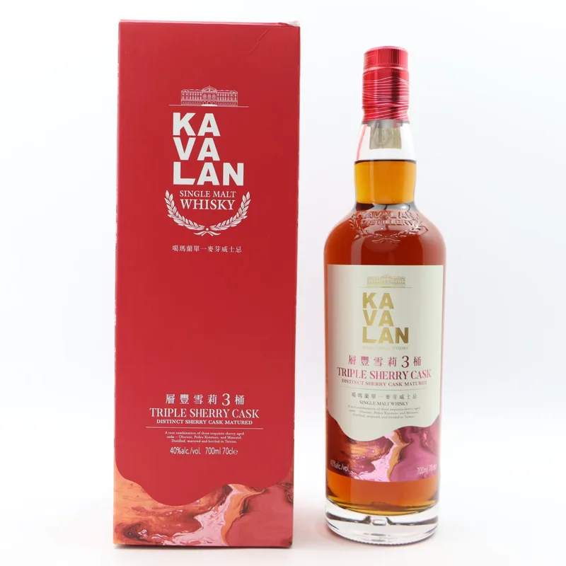 Kavalan – Triple Sherry Cask (70cl, 40%)