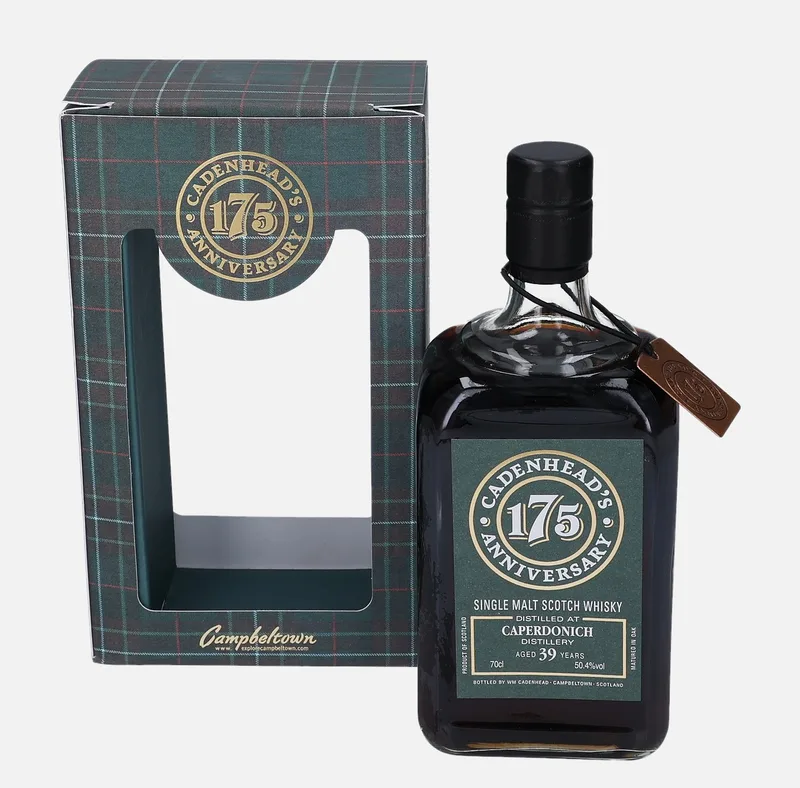 Caperdonich – 1977 39 Year Old Wm. Cadenhead Cadenhead’s 175 Anniversary